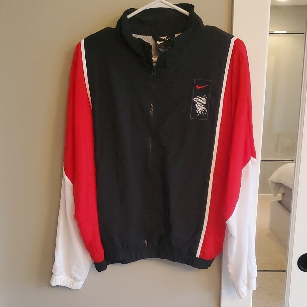 Nike Black and Red Jacket